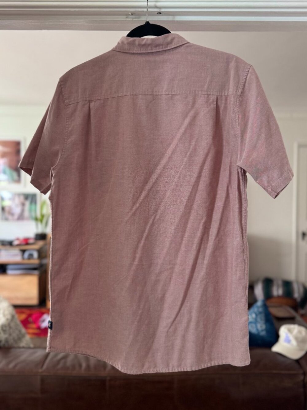 ROARK - Classic Fit woven short sleeve button up - M - Picture 3 of 4